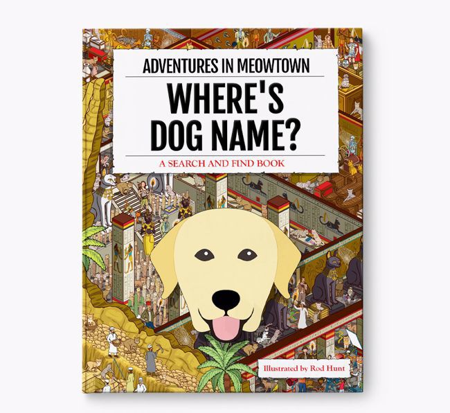 Personalised Labrador Retriever Book: Where's Dog Name? Volume 2